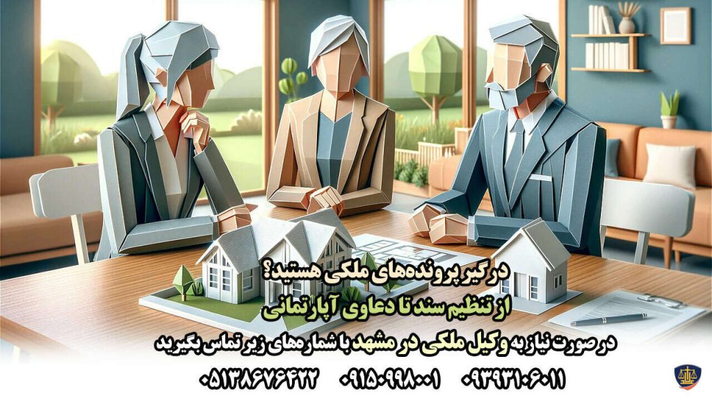 وکیل ملکی مشهد