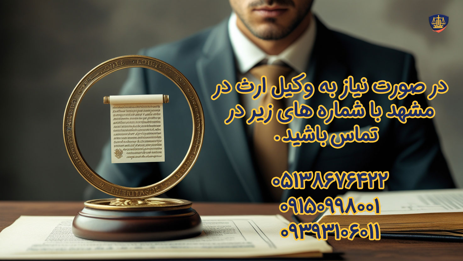 بهترین وکیل ارث در مشهد