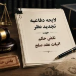 لایحه دفاعیه تجدید نظر نقض حکم اثبات عقد صلح