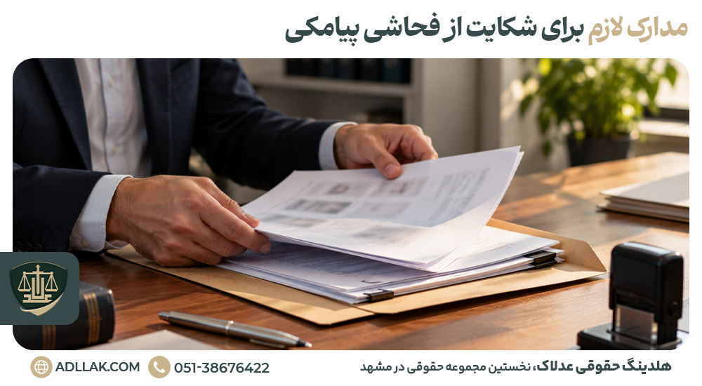 مدارک لازم برای شکایت از فحاشی پیامکی