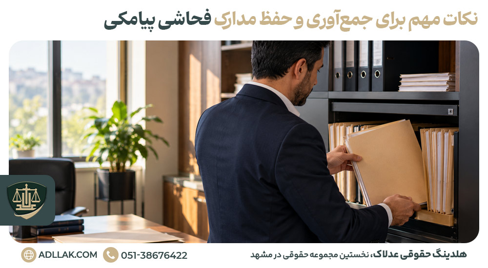نکات مهم برای جمعآوری و حفظ مدارک فحاشی پیامکی