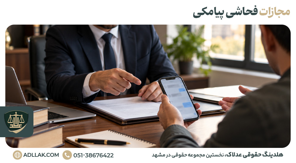 مجازات فحاشی پیامکی
